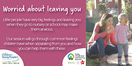 Worried About Leaving You:  Dealing with Separation Anxiety primary image