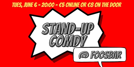 Stand-Up Comedy @ FoosBar