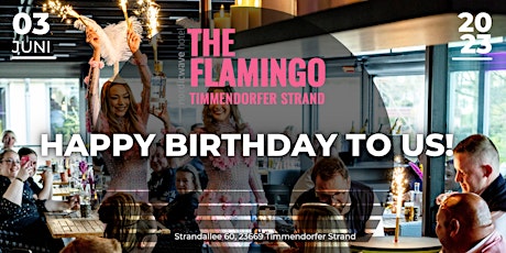 The Flamingo // Happy Birthday to us!