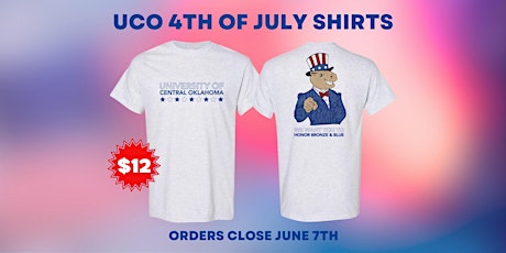 UCO 4th of July Shirts