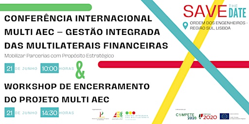 Hauptbild für MULTI AEC - Conferência Internacional & Workshop de Encerramento do Projeto