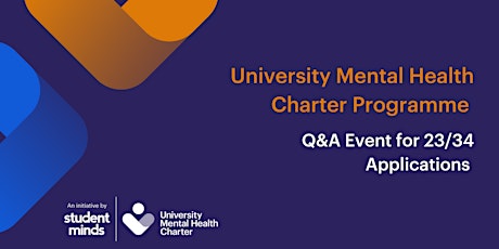 University Mental Health Charter Programme Q&A
