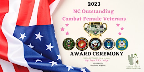 2023 NC Outstanding Combat Female Veterans Award Ceremony