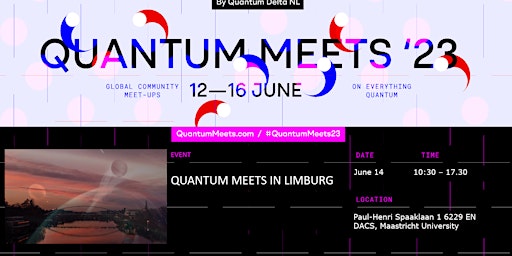 QuantumMeets in Limburg primary image
