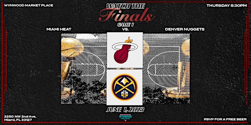 Imagen principal de NBA Finals Heat VS Nuggets - Game 1