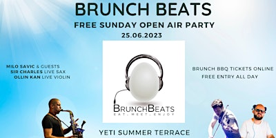 Primaire afbeelding van Brunch Beats | free Sunday Open Air party