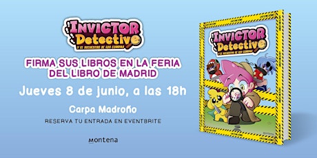 FIRMA INVICTOR FERIA DEL LIBRO DE MADRID