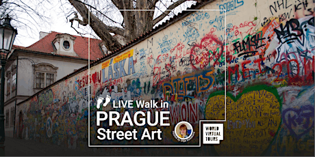 Live Walk in Prague Street Art: John Lennon’s Wall and Peeing Men