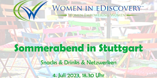 Sommerabend in Stuttgart - Snacks & Drinks & Netzwerken primary image