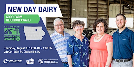 New Day Dairy Good Farm Neighbor Award