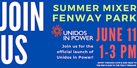 Unidos in Power Launch at Fenway Park
