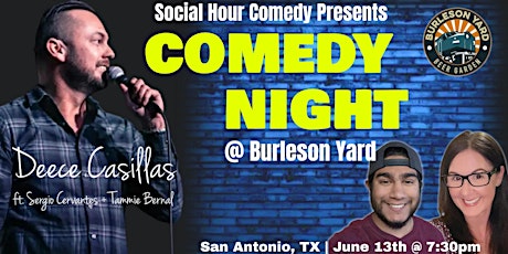 The Social Hour Comedy Showcase at Burleson Yard (San Antonio, TX)