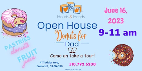 Donuts for Dads Open house