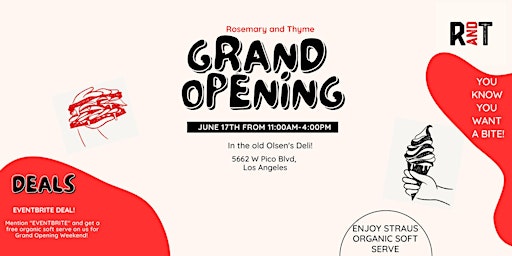 Grand Opening- Rosemary and Thyme  primärbild