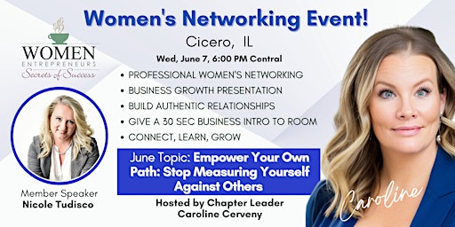 WESOS Cicero: Empower Your Own Path: Stop Measuring Yourself Against Others primary image