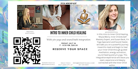Intro to Inner Child Healing + Sound Bath & Yin Yoga Integration