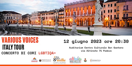 Various Voices Italy Tour - Concerto di Cori LGBTQIA+