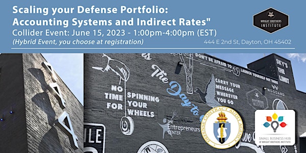 Scaling your Defense Portfolio: Accounting Systems and Indirect Rates