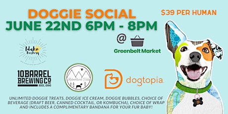 Doggie Social @ The Greenbelt Market