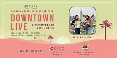Downtown LIVE Summer Series: Nathan & Jessie