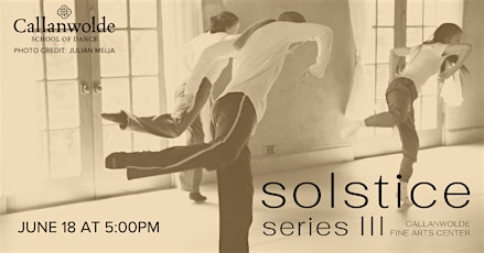 Solstice Series III: Lost Ideas Brought to Life (5:00PM Showtime)