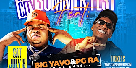 QUEEN CITY SUMMER FEST FEAT. – BIG YAVO & PG RA And Friends