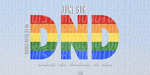 DND on a Monday (Special Edition Pride Week Celebration)  primärbild