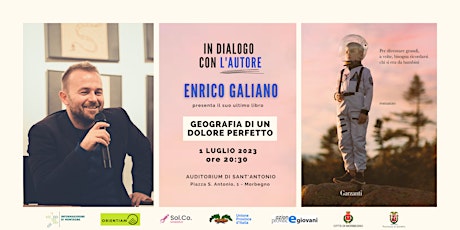 Immagine principale di Enrico Galiano presenta Geografia di un dolore perfetto 