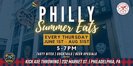 Old City Eats Drink & Food Specials EVERY Thursday @ Kick Axe Philadelphia!