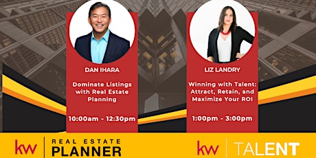 Dominate Listings & WIN with Talent!  Two Great Sessions for the Price of 1