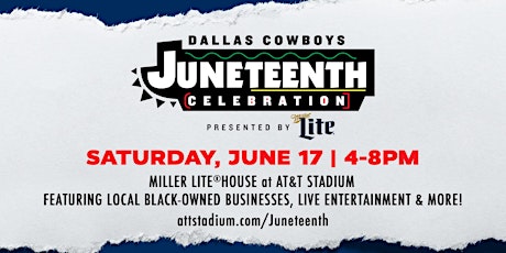 Dallas Cowboys Juneteenth Celebration