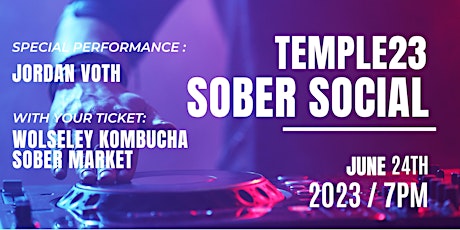 Sober Social: Music, Dancing, and Connection at Temple23!