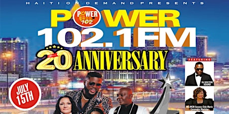 Power 102.1 FM 20th Anniversary