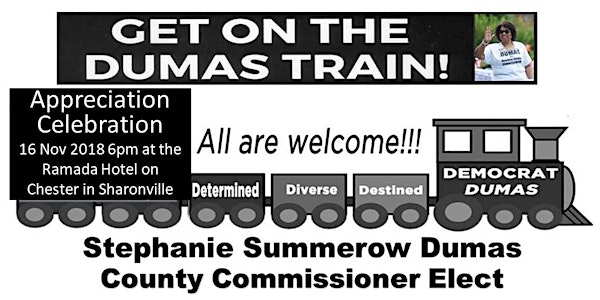 #DumasTrain Appreciation Celebration