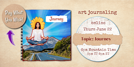Art Journaling Topic: The Journey