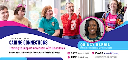 Caring Connections: Training to Support Individuals with Disabilities primary image