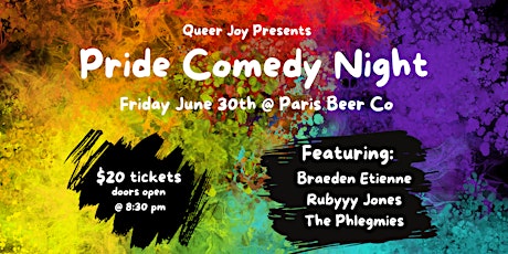 Pride Comedy Night