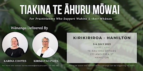 Tiakina Te Āhuru Mōwai - Kirkiriroa - Hamilton primary image