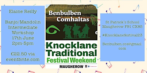 Knocklane Festival 2023 Workshop -Banjo/Mandolin (Intermediate) primary image