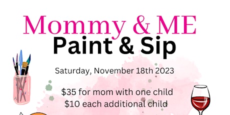 Mommy & Me Sip & Paint
