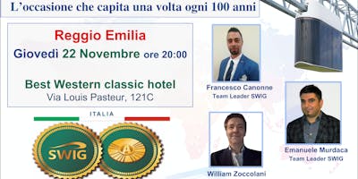 L'occasione che capita una volta ogni 100 anni a Reggio Emilia L'occasione che capita una volta ogni 100 anni a Reggio Emilia