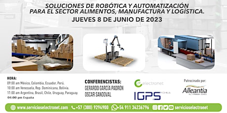 Conversatorio: "Soluciones de robótica y automatización para la industria".