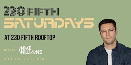 230 FIFTH SATURDAYS: Saturday Night Dance Party @230 Fifth Rooftop
