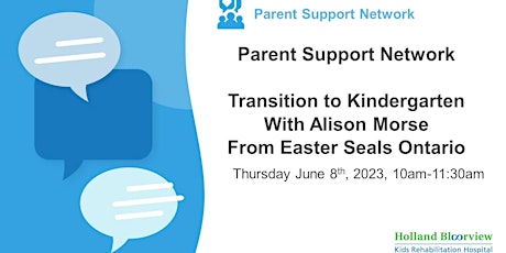 Parent Support Network - Transition to Kindergarten