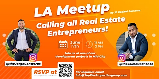 LA Real Estate Entrepreneurs Meetup  primärbild