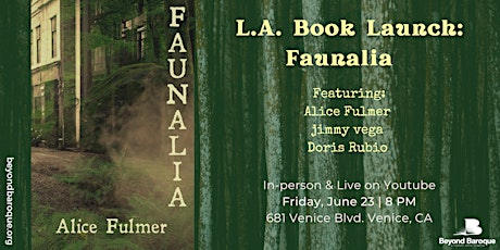 L.A. Book Launch: Faunalia