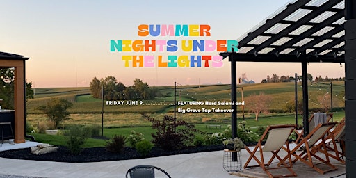 Summer Nights Under the Lights - Hard Salami & Big Grove Tap primary image