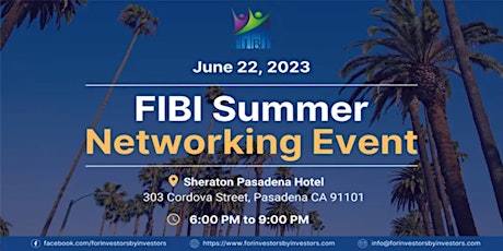 FIBI All Chapter Summer Networking Meeting