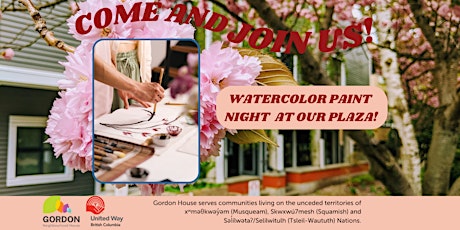 Outdoor Watercolour Paint Night