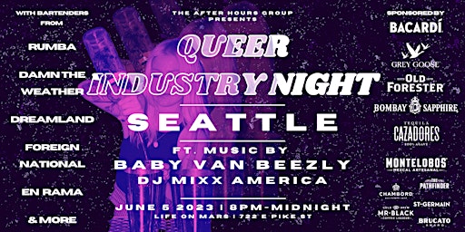 AHG Presents: SEATTLE Queer Industry Night primary image